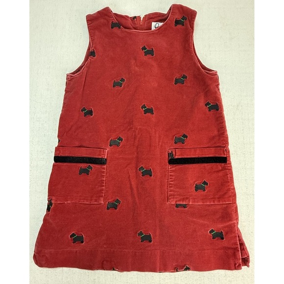 Lilly Pulitzer Other - Vintage Lilly Pulitzer Dress Girls Size 5 Red Scotty Dog Pattern